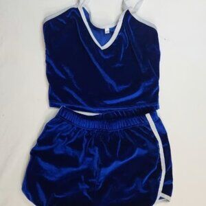 💙 Blue Velvet Lounge Set